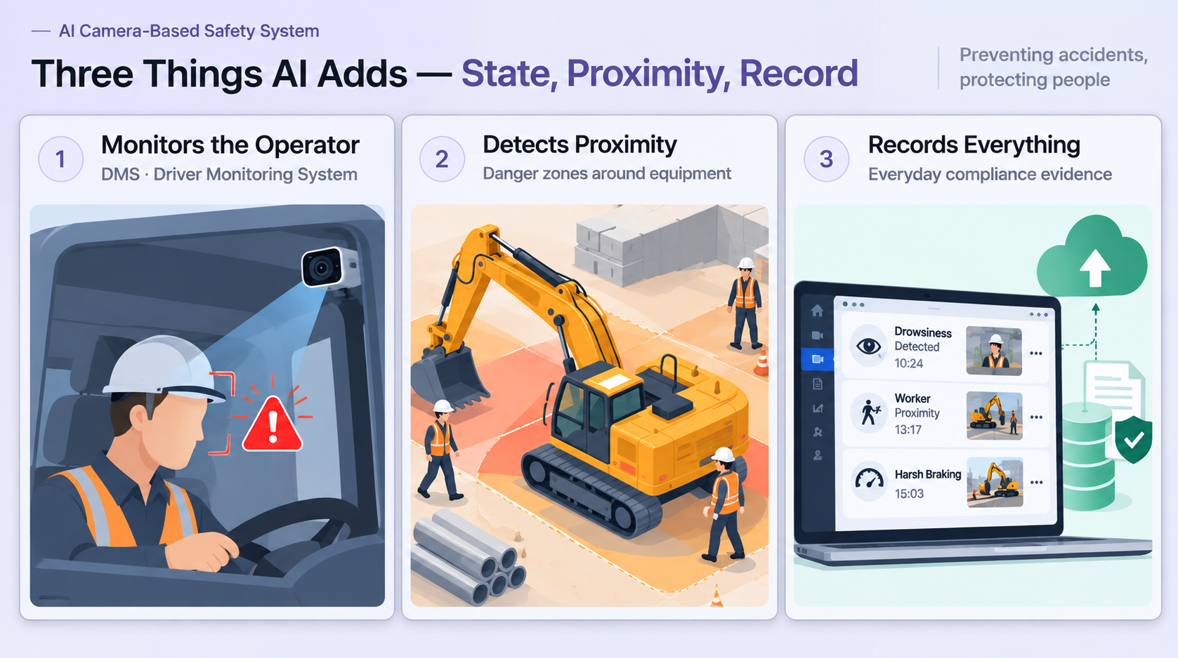 AI 안전 시스템의 세 가지 기능